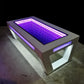 Infinity Mirror Art Table | LED Light Illusion Coffee Table with Personalized Design powered by Battery Under 6 Sq.ft