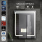 Smart Android Mirror 30" X 21" with 15" Touchscreen Display | Voice-Enabled, Wi-Fi & App Compatible