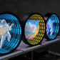 Infinity Mirror Wall Art | LED Light Illusion | Personalized Design & Size Options