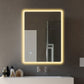 Smart LED Mirror with Defogger, Digital Clock & Bluetooth Speaker | Fully Customizable Design
