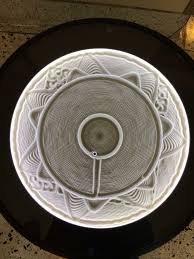 Kinetic Art Coffee Table | Interactive Sand Patterns | Modern Design  Bluetooth, iOS, Android 21''18'' (Copy)