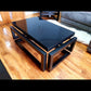 Infinity Mirror Art Table | LED Light Illusion Coffee Table with Personalized Design powered by Battery Under 6 Sq.ft